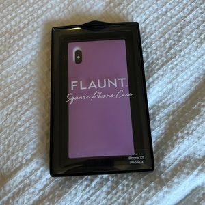 Flaunt Square Phone Case in lavender | iPhone X | NEW in box
